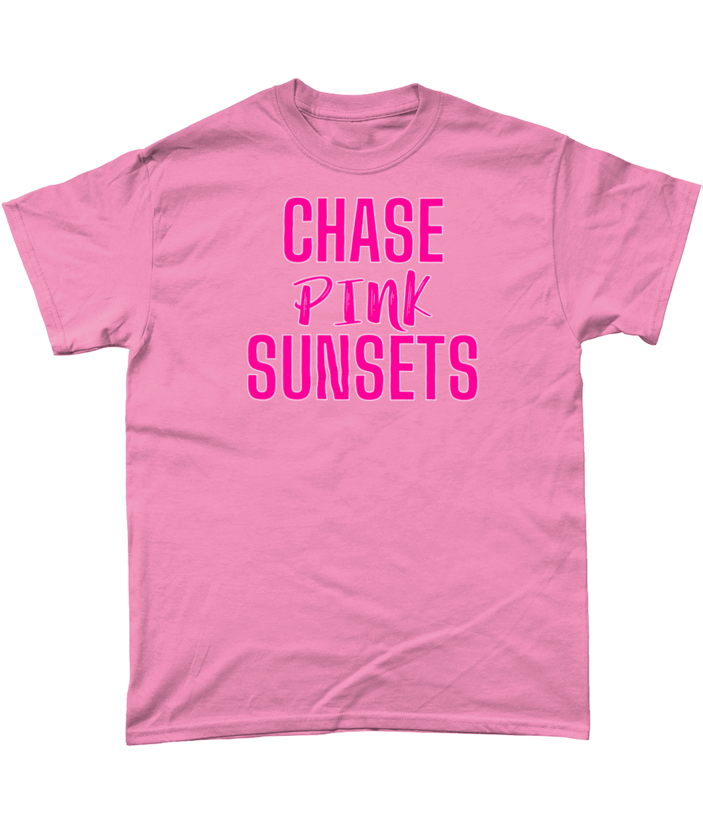 Chasing Pink Sunsets T-Shirt | Dreamy Colours, Magical Vibes