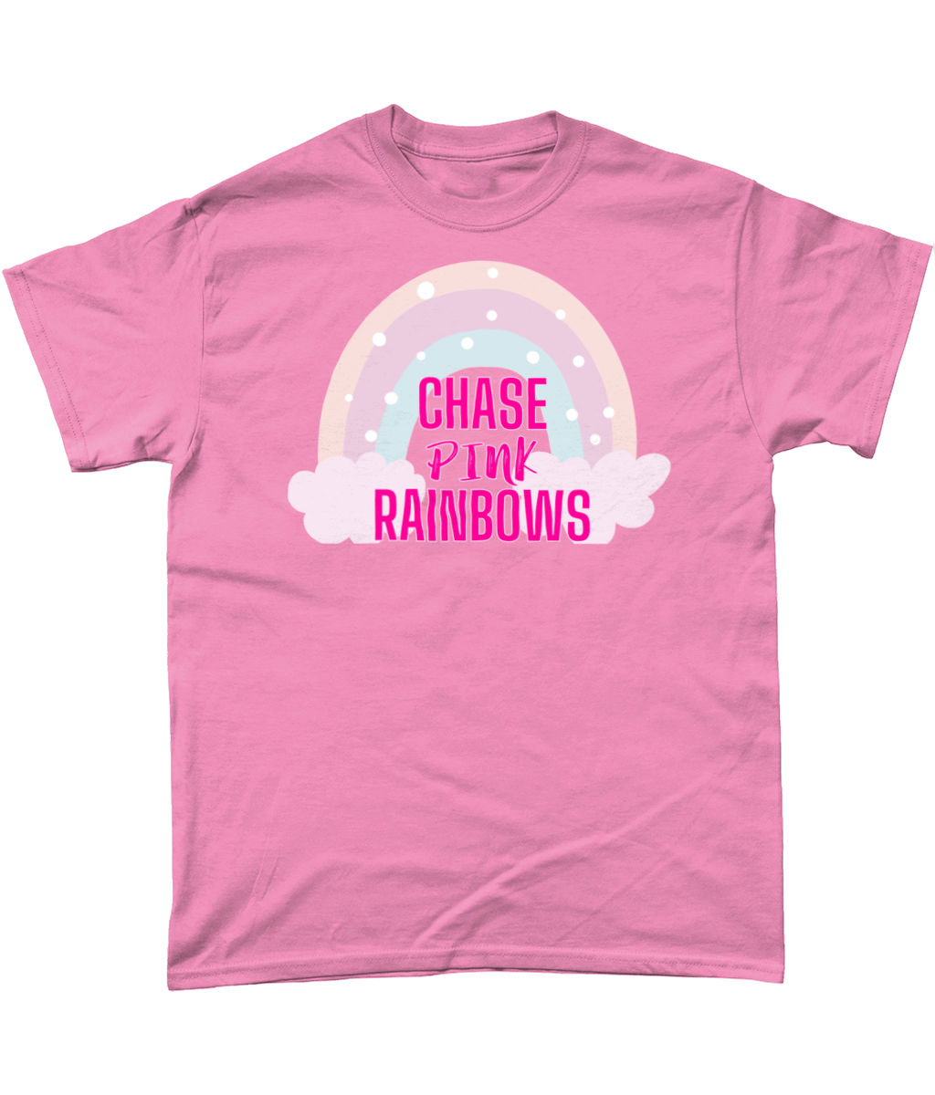 Chase Pink Rainbows - T-Shirt for Positivity & Style