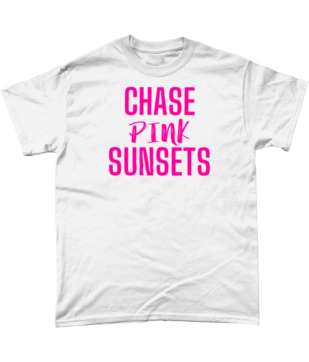 Chasing Pink Sunsets T-Shirt | Dreamy Colours, Magical Vibes