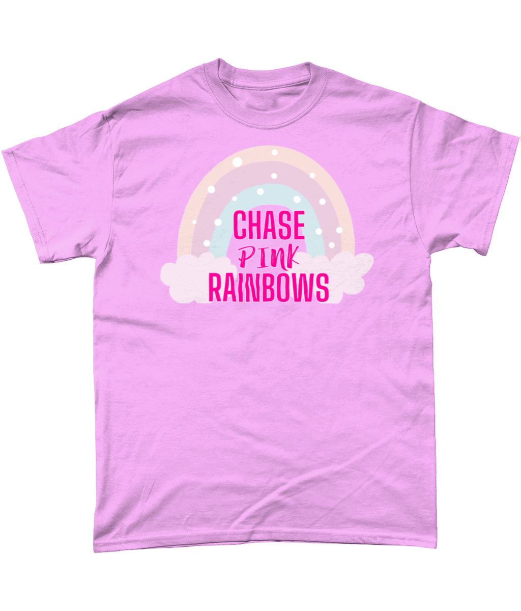 Chase Pink Rainbows - T-Shirt for Positivity & Style