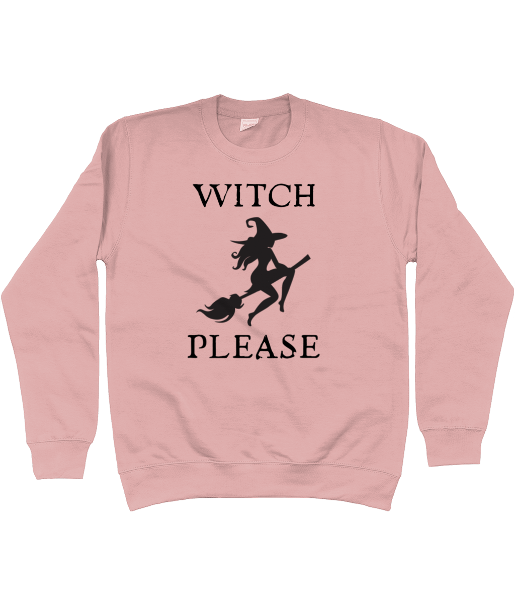 Novelty Witch Halloween Sweatshirt