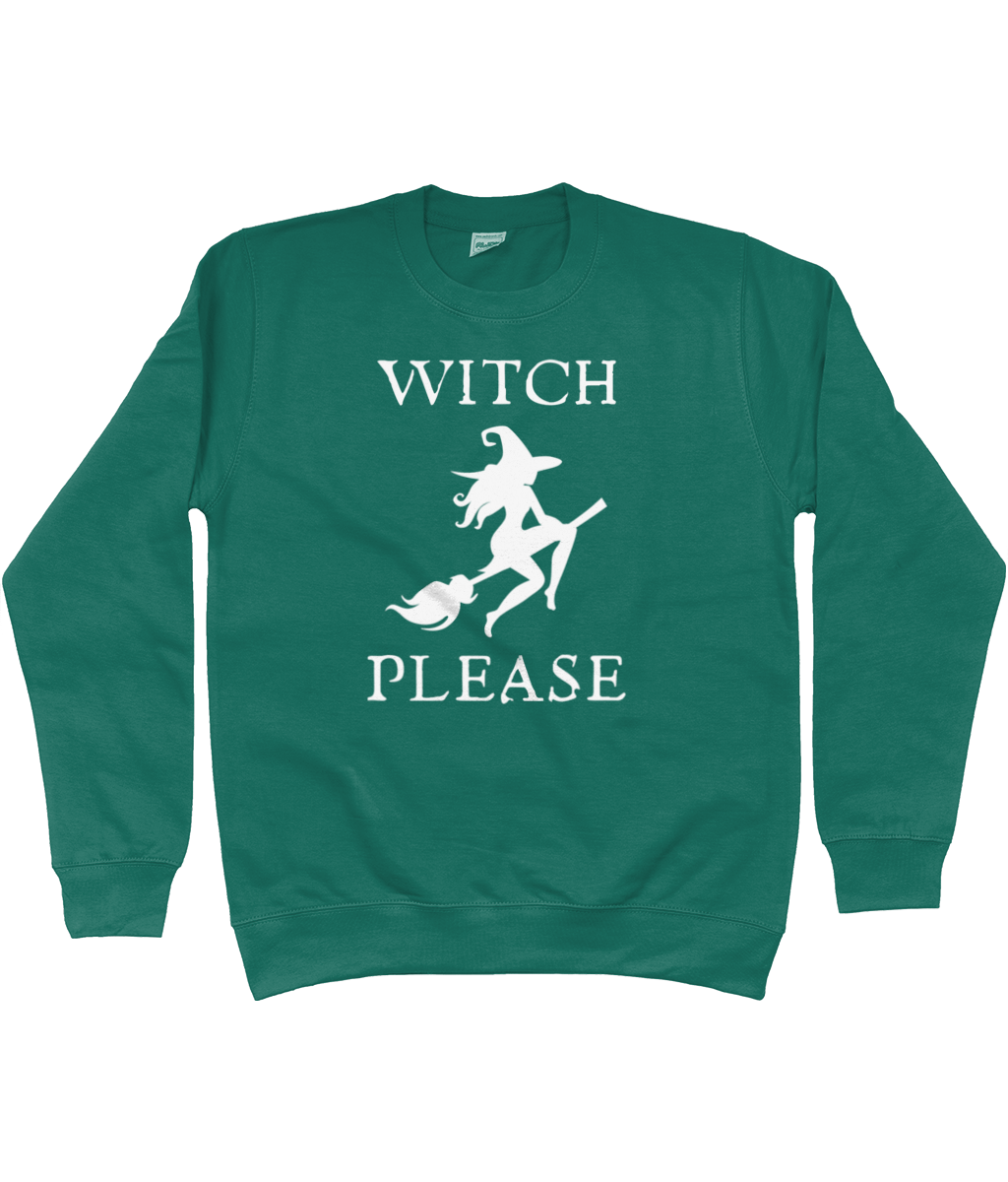 Novelty Witch Halloween Sweatshirt