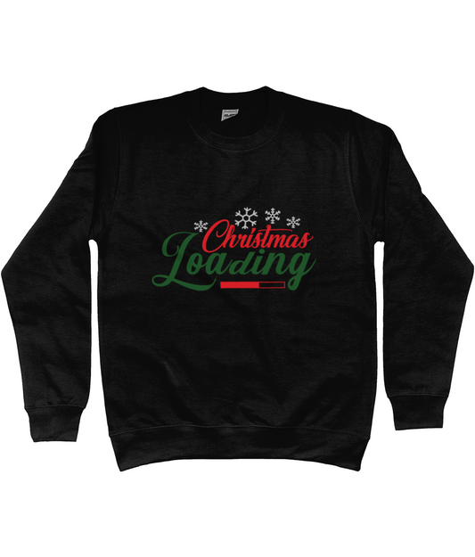 Novelty Christmas Loading Sweatshirt