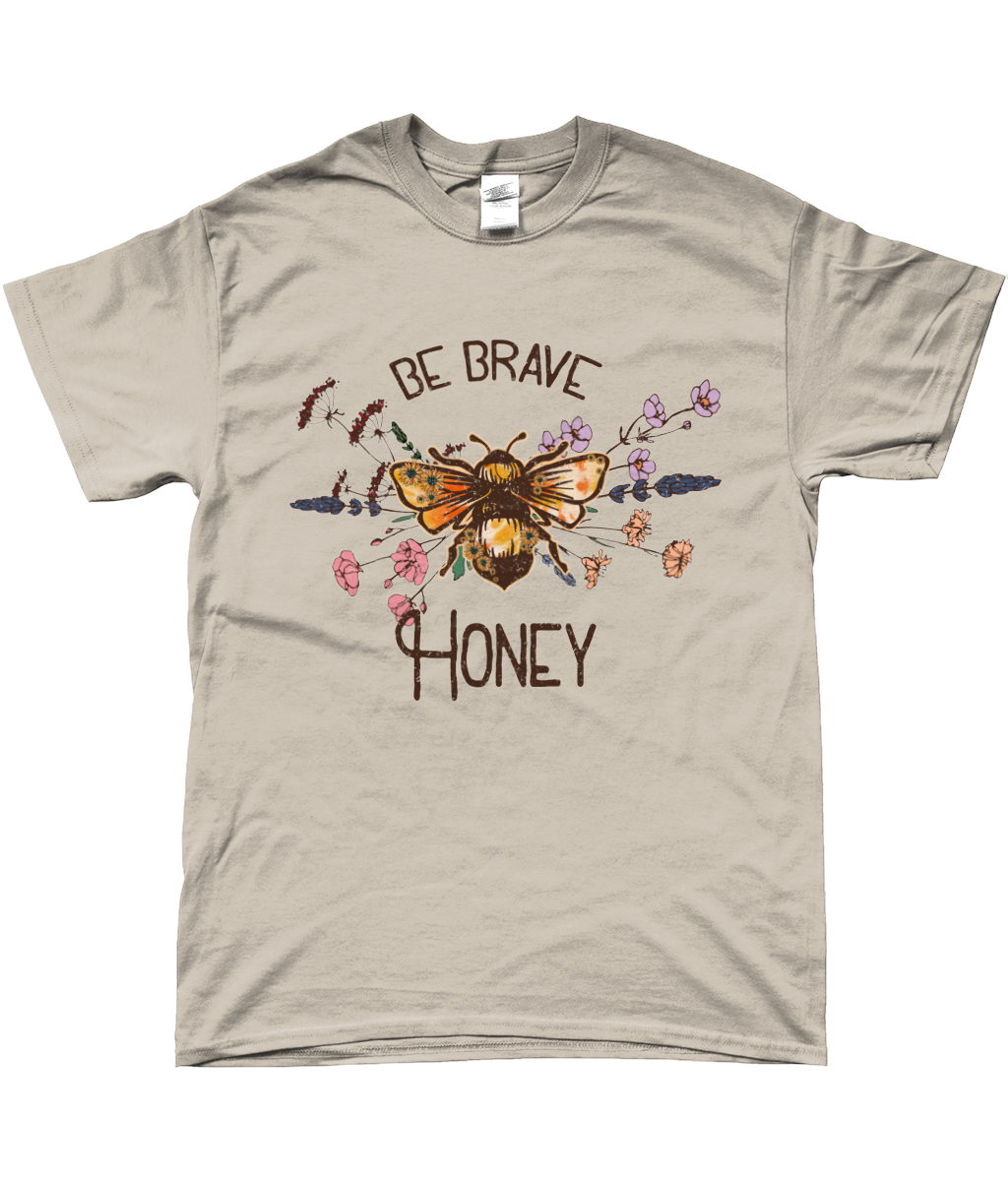 Be Brave Honey soft-style T-shirt