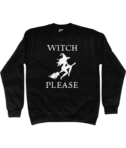 Novelty Witch Halloween Sweatshirt