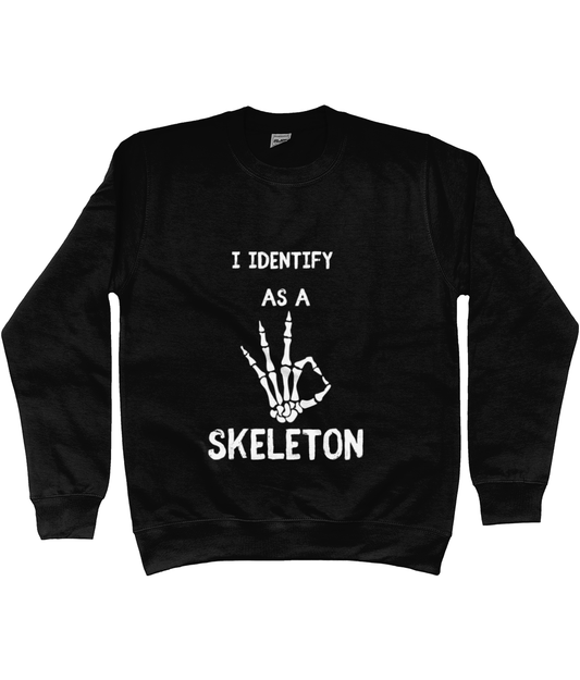 Novelty Unisex Halloween Skeleton Sweatshirt