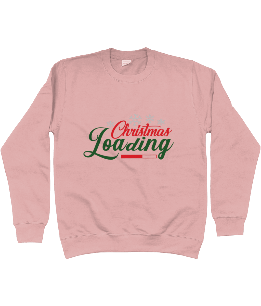 Novelty Christmas Loading Sweatshirt