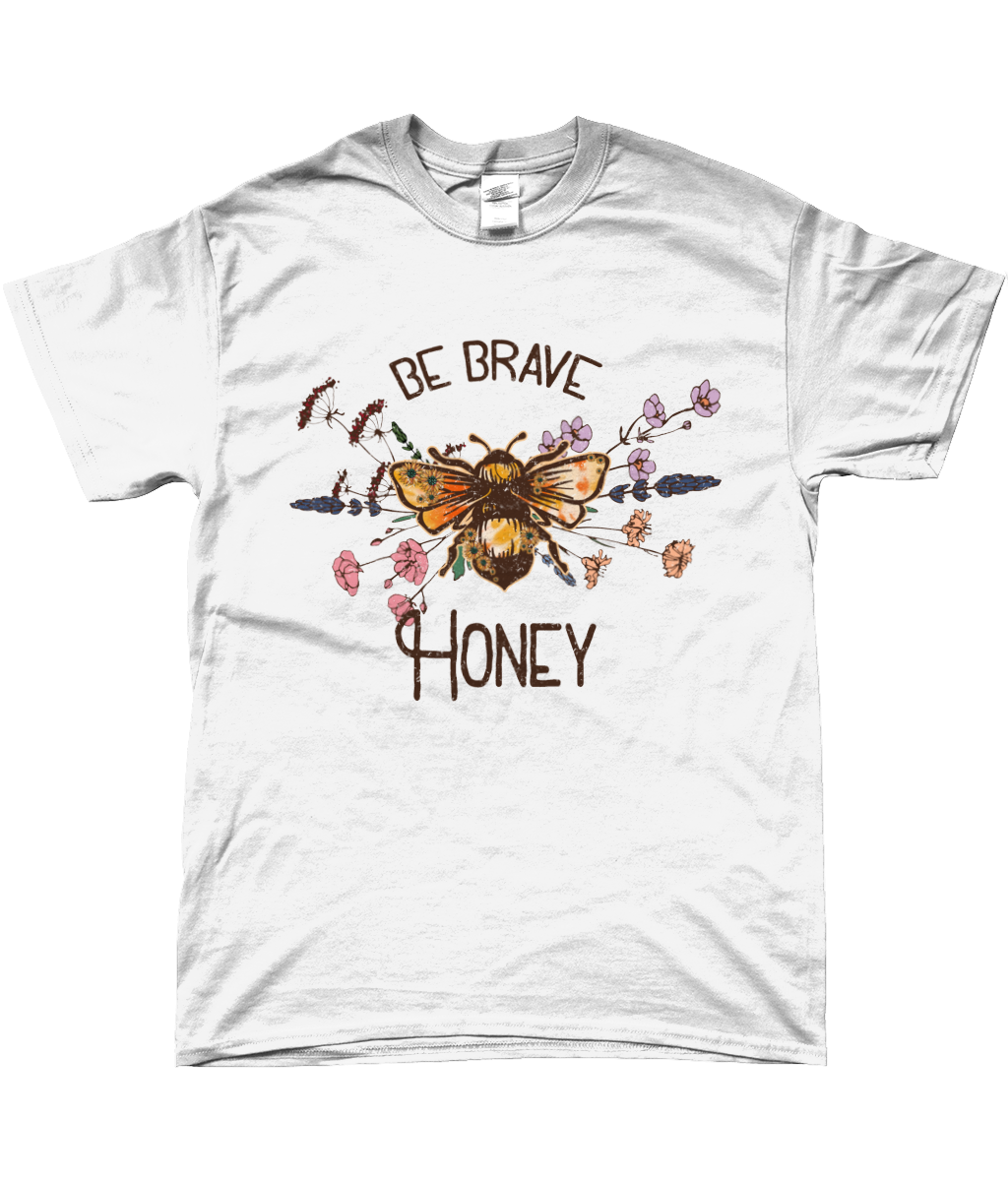 Be Brave Honey soft-style T-shirt