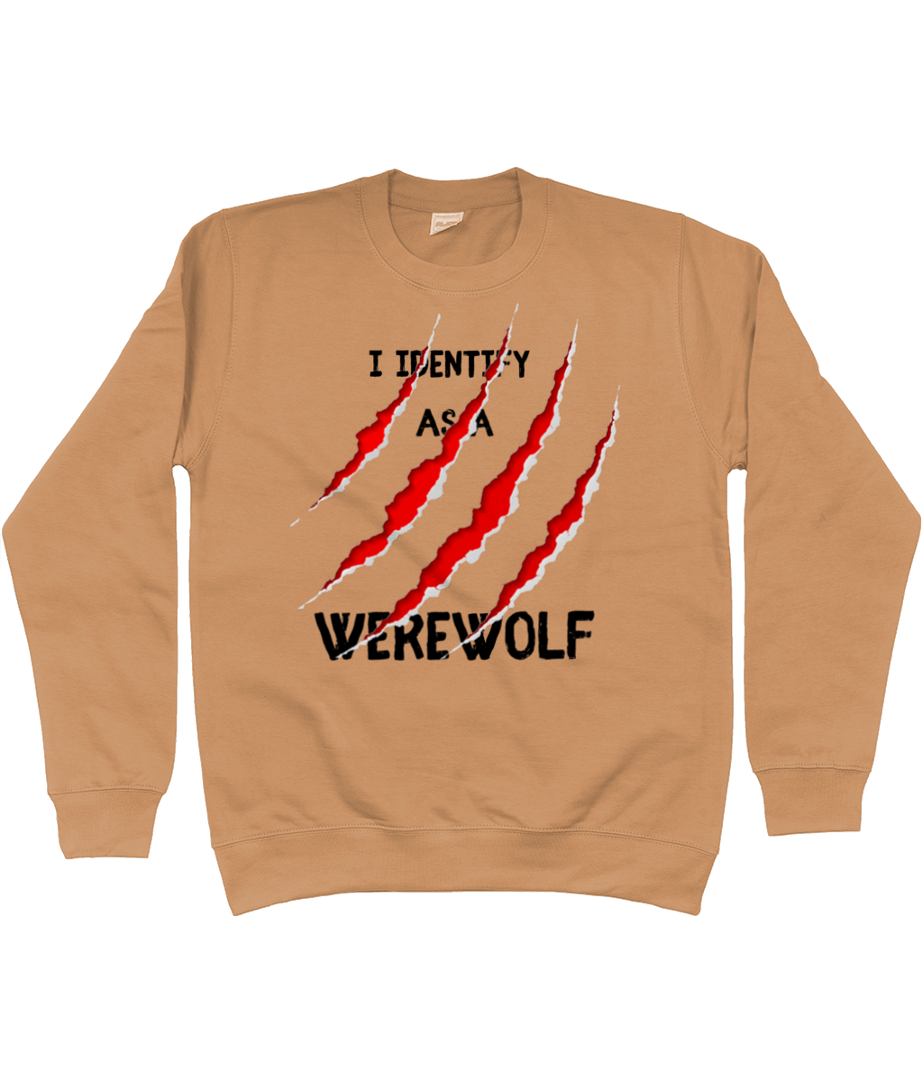 Novelty Unisex Halloween Werewolf Sweatshirt