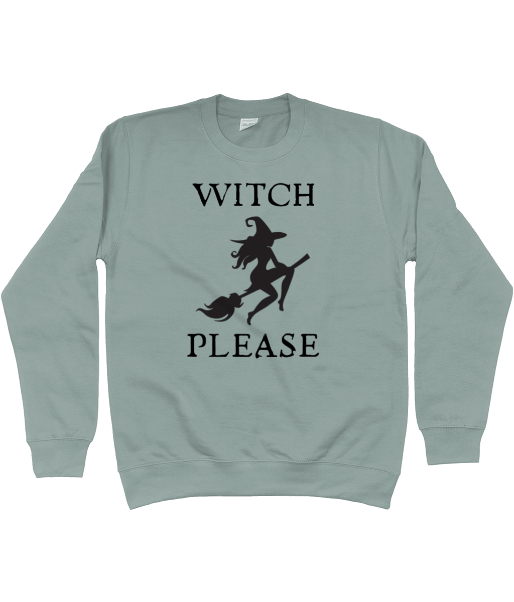 Novelty Witch Halloween Sweatshirt