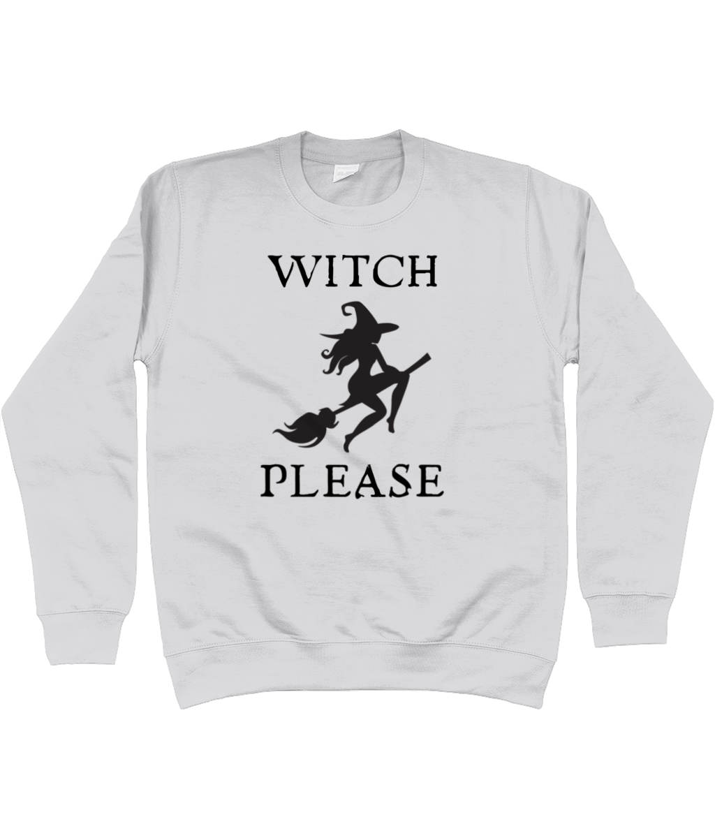 Novelty Witch Halloween Sweatshirt