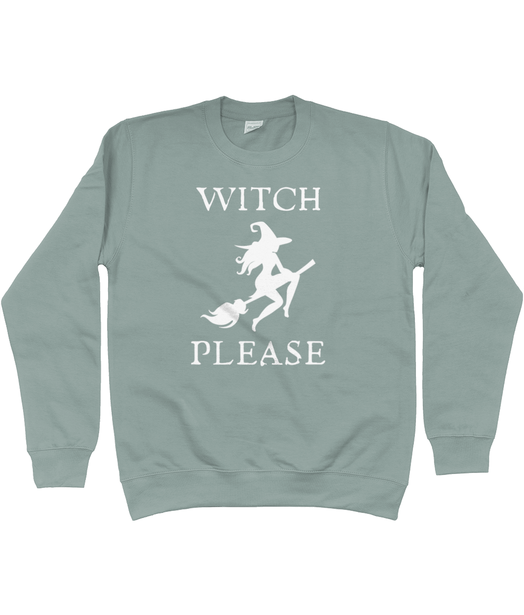 Novelty Witch Halloween Sweatshirt