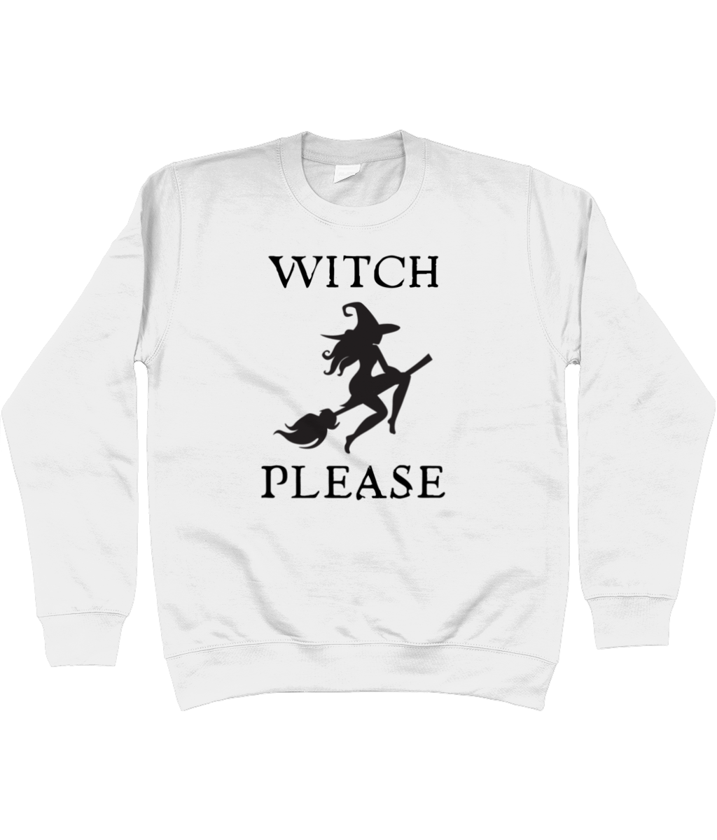 Novelty Witch Halloween Sweatshirt